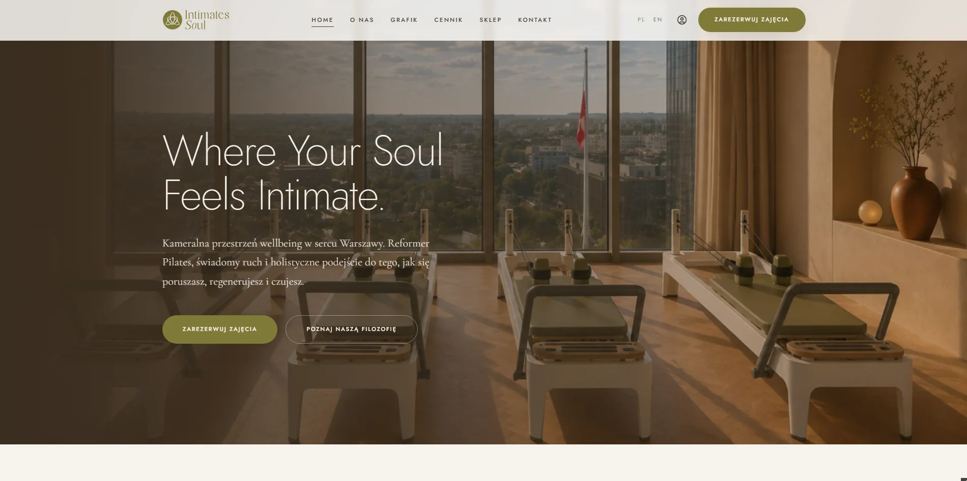 Intimates Soul – Reformer Pilates Studio